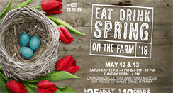 Desktop Screenshot of ottawawineandfoodfestival.com